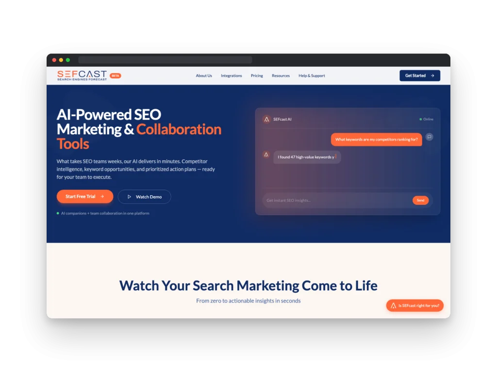 SEFcast