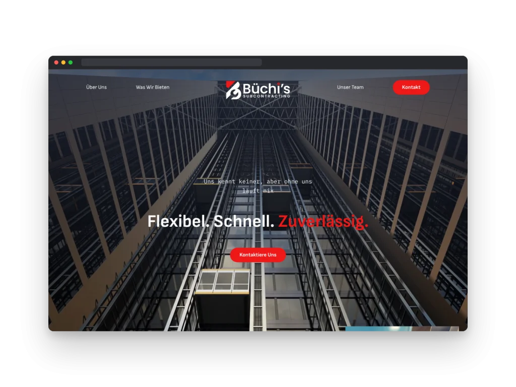 Büchi’s Subcontracting