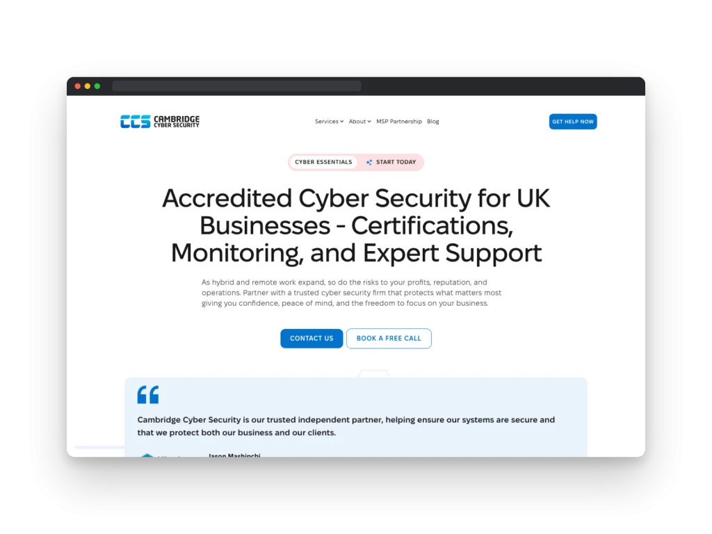 Cambridge Cyber Security