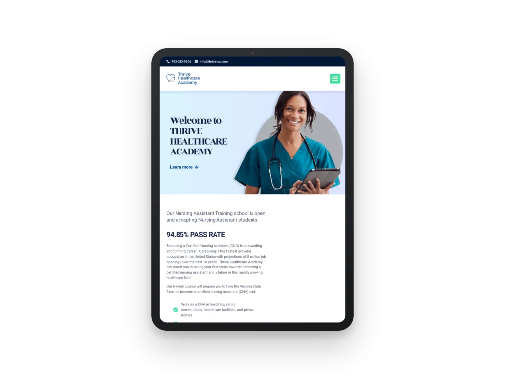Thrive Healthcare Academy